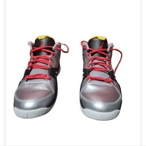 Air Jordan NIKE Ace 23, XDR  Metallic Silver Bright Red 551765- 003